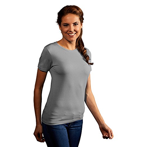 Premium T-Shirt Damen, Grau, L von Promodoro