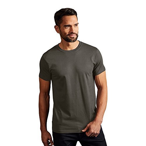 Premium T-Shirt Herren, Khaki, XL von Promodoro