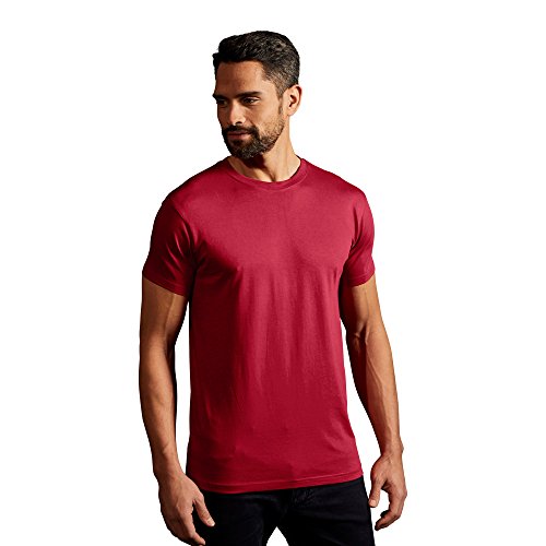 Premium T-Shirt Herren, Kirschrot, XXL von Promodoro