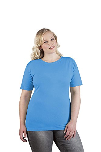 Premium T-Shirt Plus Size Damen, Türkis, XXXL von Promodoro