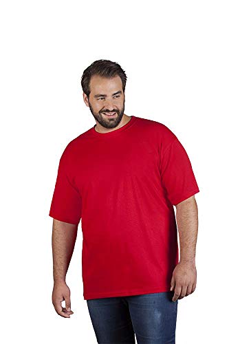 Premium T-Shirt Plus Size Herren, Rot, 5XL von Promodoro