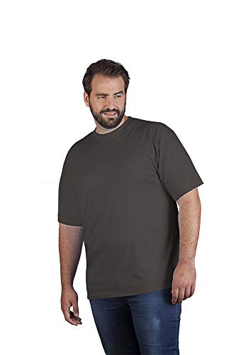 Premium T-Shirt Plus Size Herren, Khaki, 5XL von Promodoro