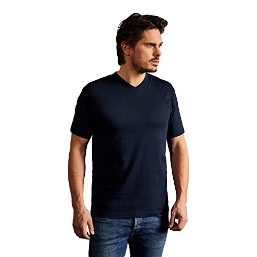 Premium V-Ausschnitt T-Shirt Herren, Marineblau, M Premium V-Ausschnitt T-Shirt Herren, Marineblau, M von Promodoro
