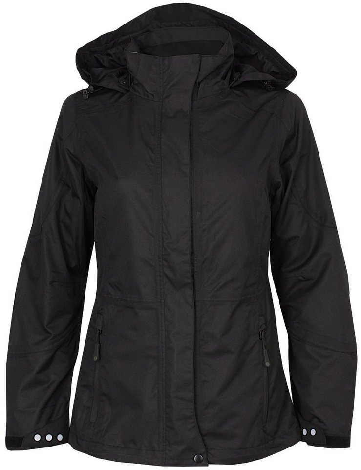 Promodoro Funktionsjacke Outdoorjacke winddicht-wasserdicht-atmungsaktiv, abnehmbare Kapuze, Slim von Promodoro