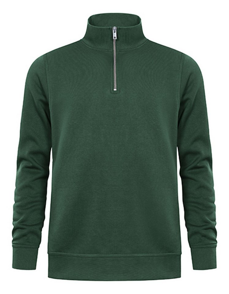Promodoro Sweatshirt Unisex Troyer Side Pocket von Promodoro