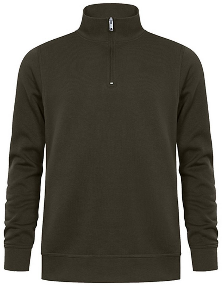 Promodoro Sweatshirt Unisex Troyer Side Pocket von Promodoro