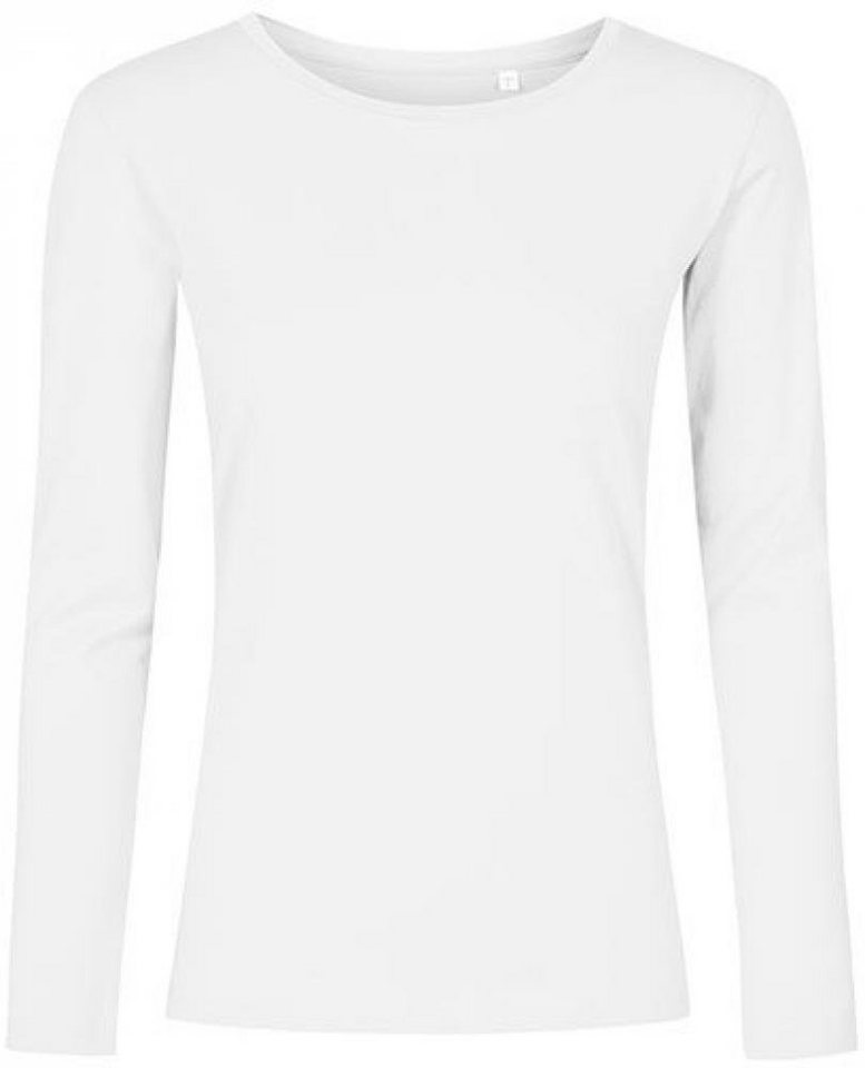 Promodoro Langarmshirt Damen Roundneck T-Shirt Longsleeve, Gekämmte Baumwolle von Promodoro