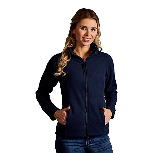 Promodoro Leichte Fleece Jacke C+ Damen, L, Marineblau von Promodoro