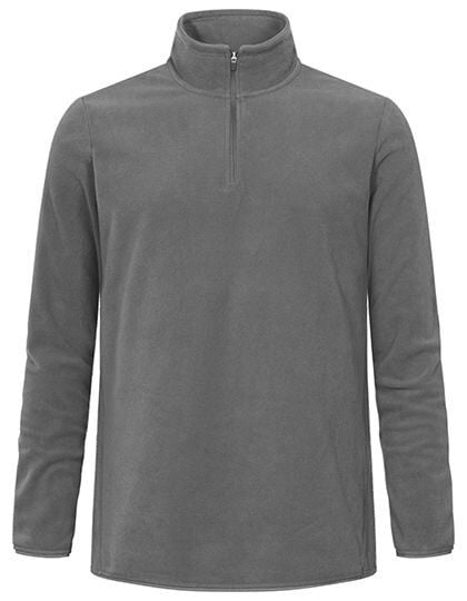 Promodoro Men´s Recycled Fleecepullover bis 5XL Troyer Pulli mit Viertelreißverschluss von Promodoro