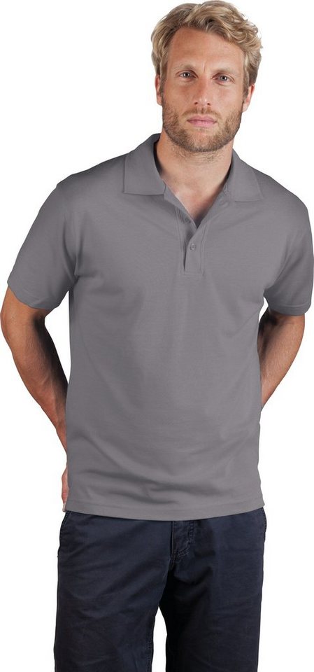 Promodoro Poloshirt Größe 3XL, new light grey von Promodoro