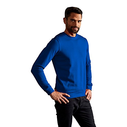 Premium Sweatshirt Herren, Königsblau, XL von Promodoro