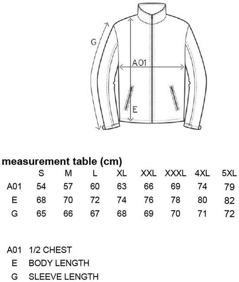 Promodoro Softshelljacke 3-Lagen Softshelljacke wasserdicht -E7820- von Promodoro