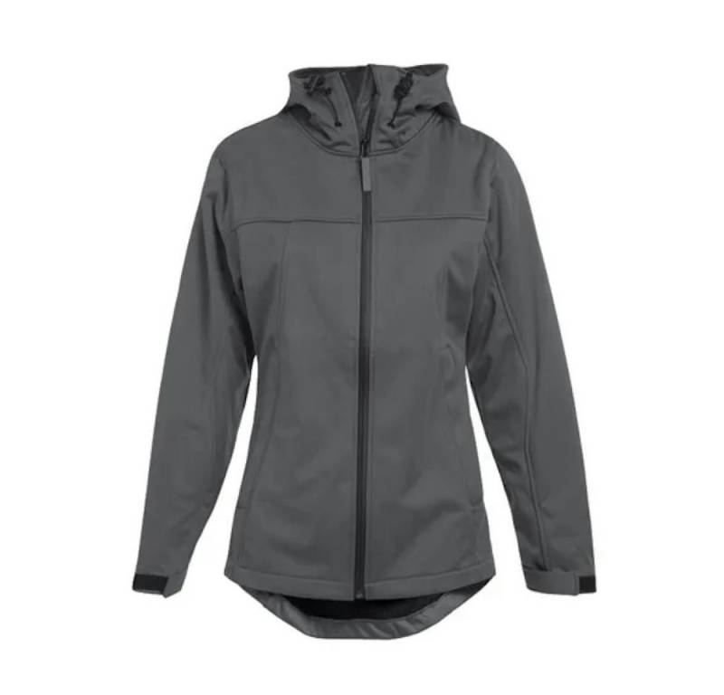 Promodoro Softshelljacke Hoody Softshell Jacke Kapuzenjacke mit Kapuze, winddicht, atmungsaktiv und bequem von Promodoro