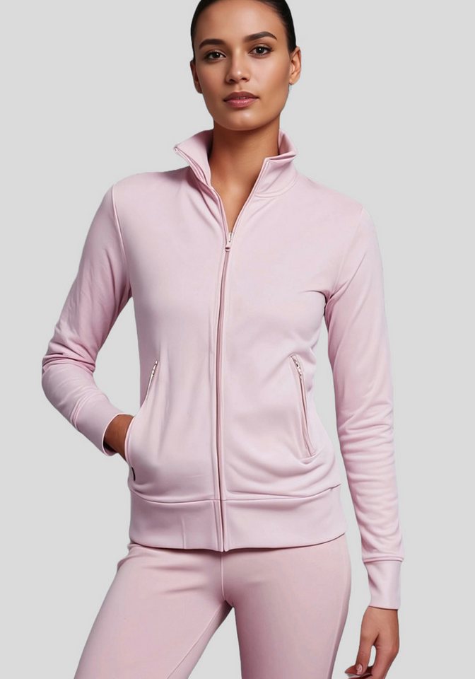 Promodoro Sweatjacke Jacket Stand-Up Collar mit weich angerauter Innenseite und Elasthanbündchen von Promodoro
