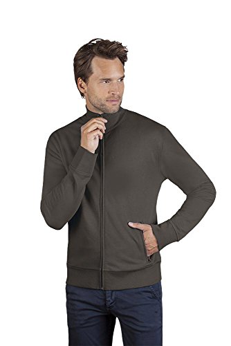 Stehkragen Zip Jacke Herren Sale, Khaki, M von Promodoro