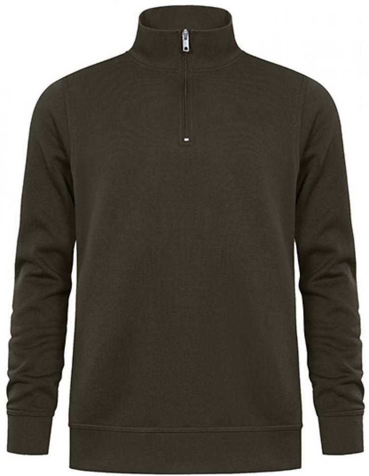 Promodoro Sweatshirt Unisex Troyer Side Pocket Halfzip von Promodoro