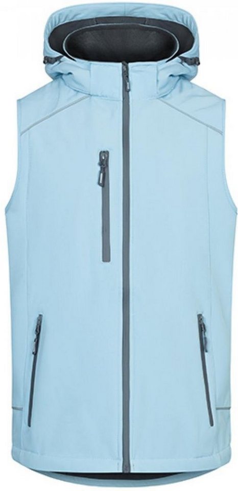 Promodoro Funktionsweste Herren Softshell Vest wasserdichte Reißverschlüsse von Promodoro