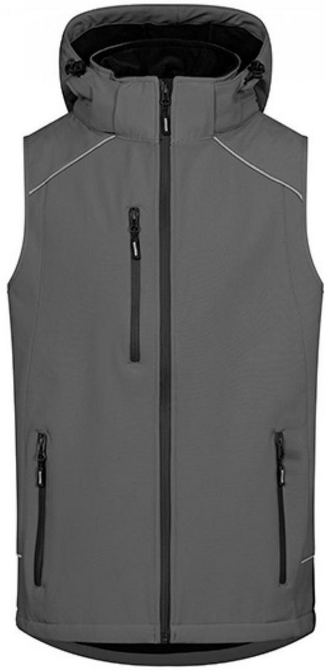 Promodoro Funktionsweste Herren Softshell Vest wasserdichte Reißverschlüsse von Promodoro