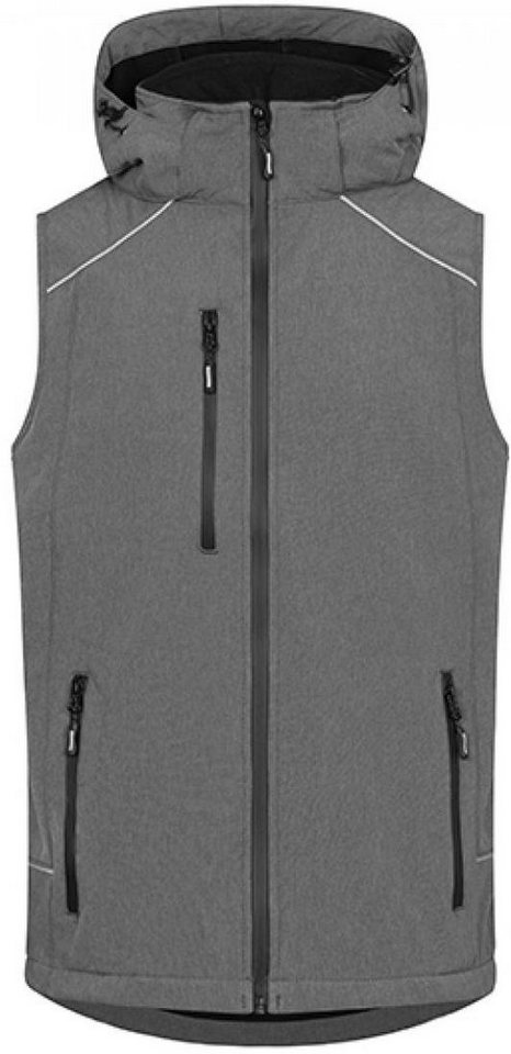 Promodoro Funktionsweste Herren Softshell Vest wasserdichte Reißverschlüsse von Promodoro