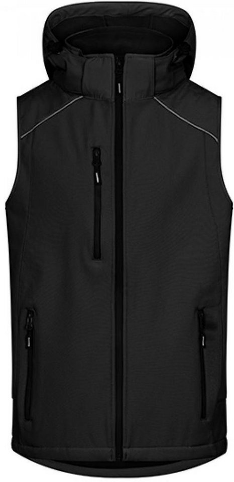 Promodoro Funktionsweste Herren Softshell Vest wasserdichte Reißverschlüsse von Promodoro