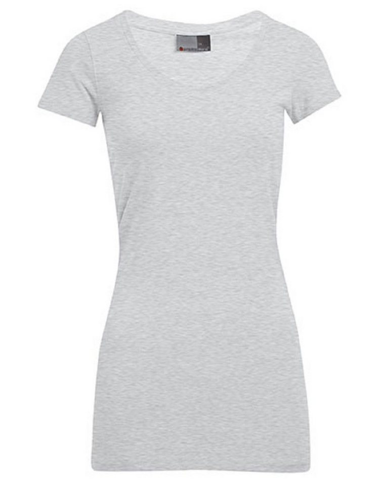 Promodoro T-Shirt 1er/2er/3er-Pack Damen Strectch T-Shirt mit V-Ausschnitt - 180 g/m² (1-tlg) XS bis 3XL, länger geschnitten von Promodoro