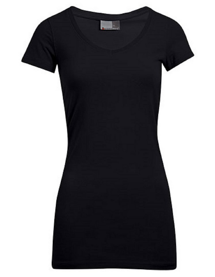 Promodoro T-Shirt 1er/2er/3er-Pack Damen Strectch T-Shirt mit V-Ausschnitt - 180 g/m² (2-tlg) XS bis 3XL, länger geschnitten von Promodoro