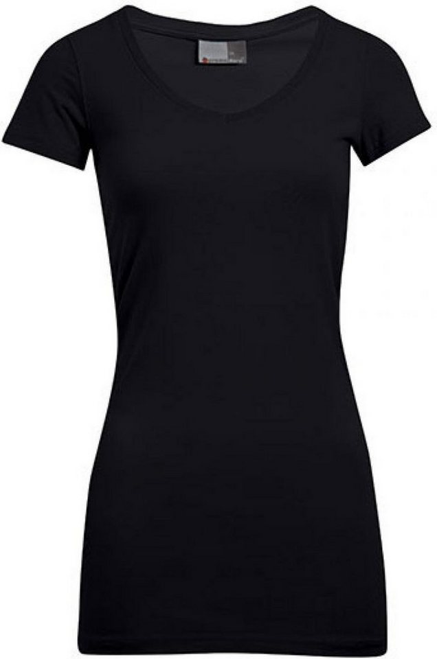 Promodoro V-Shirt Women´s Slim Fit V-Neck Damen T-Shirt Long von Promodoro