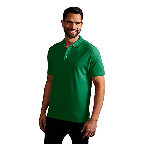 Superior Poloshirt Herren, Dunkelgrün, L von Promodoro