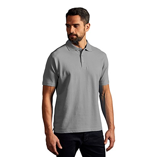 Superior Poloshirt Herren, Grau, L von Promodoro