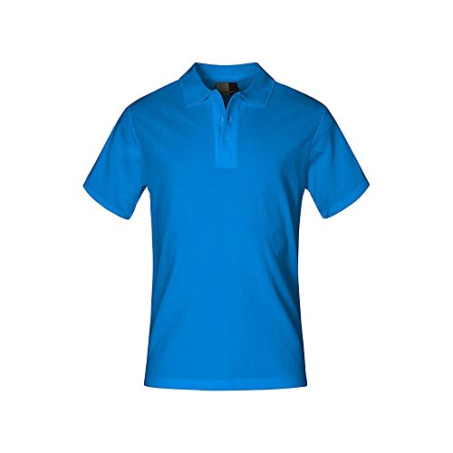 Superior Poloshirt Plus Size Herren, Türkis, 4XL von Promodoro