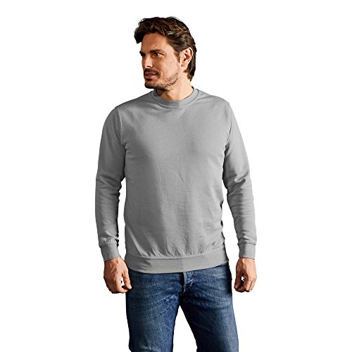 Sweatshirt 80-20 Herren, Grau, L von Promodoro