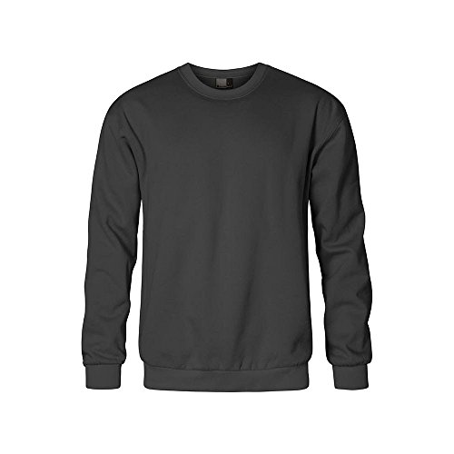 Sweatshirt 80-20 Plus Size Herren, Graphit, XXXL von Promodoro