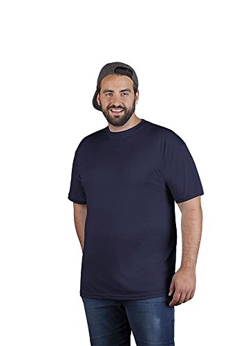 UV-Performance T-Shirt Plus Size Herren, Marineblau, 5XL von Promodoro
