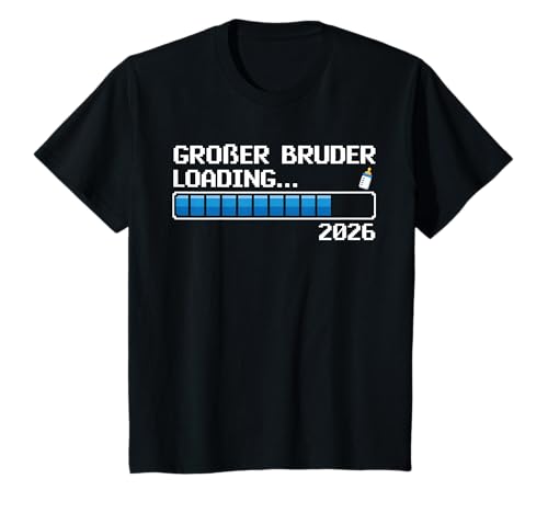 Kinder Big Brother Loading 2026 für Kinder, befördert zum Big Brother 2026 T-Shirt Kinder Big Brother Loading 2026 für Kinder, befördert zum Big Brother 2026 T-Shirt von Promoted To Big Brother Toddler 2026