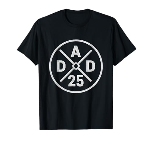 Dad 2025 Baby Ankündigung For Soon To Be World's Best Dads T-Shirt von Promoted To Dad 2025 Baby Announcement Pregnancy
