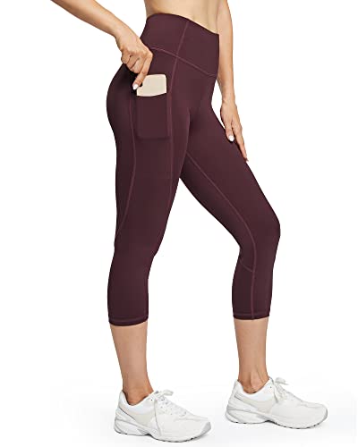 Promover Sport Leggings Für Damen,Sporthose für Damen High Waist mit Handytasche,YogahoseTights Blickdicht für Sport Freizeit Fitness von Promover