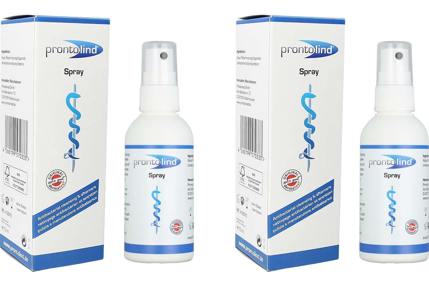 SET ProntoLind Spray 75 ml - 2 Stück SET ProntoLind Spray 75 ml - 2 Stück von ProntoLind