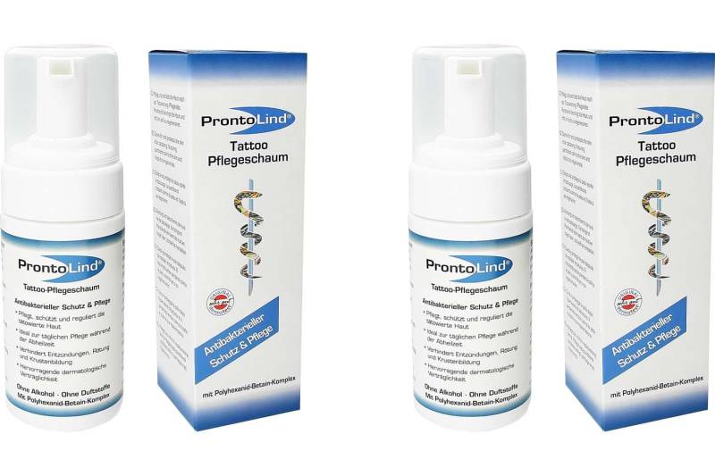 SET ProntoLind Tattoo-Pflegeschaum 100 ml - 2 Stück von ProntoLind
