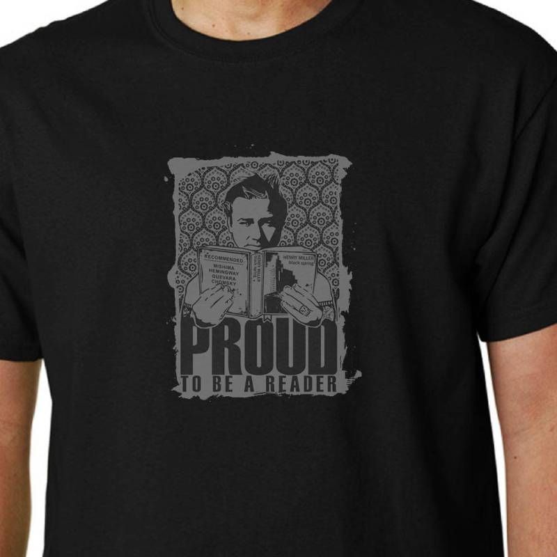 Bill Hicks T-Shirt - Stolz Darauf, Ein Leser Zu Sein Pryor Carlin Stanhope von Properganda