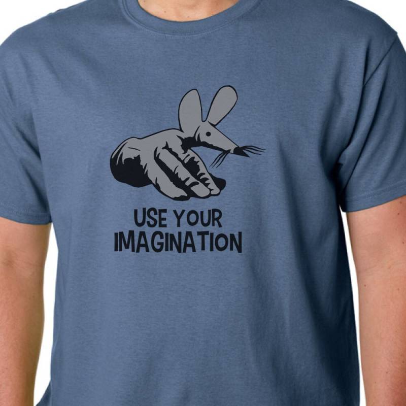Finger Maus Use Your Imagination T-Shirt // Fingerbobs 70Er 80Er Jahre Kinder Tv von Properganda