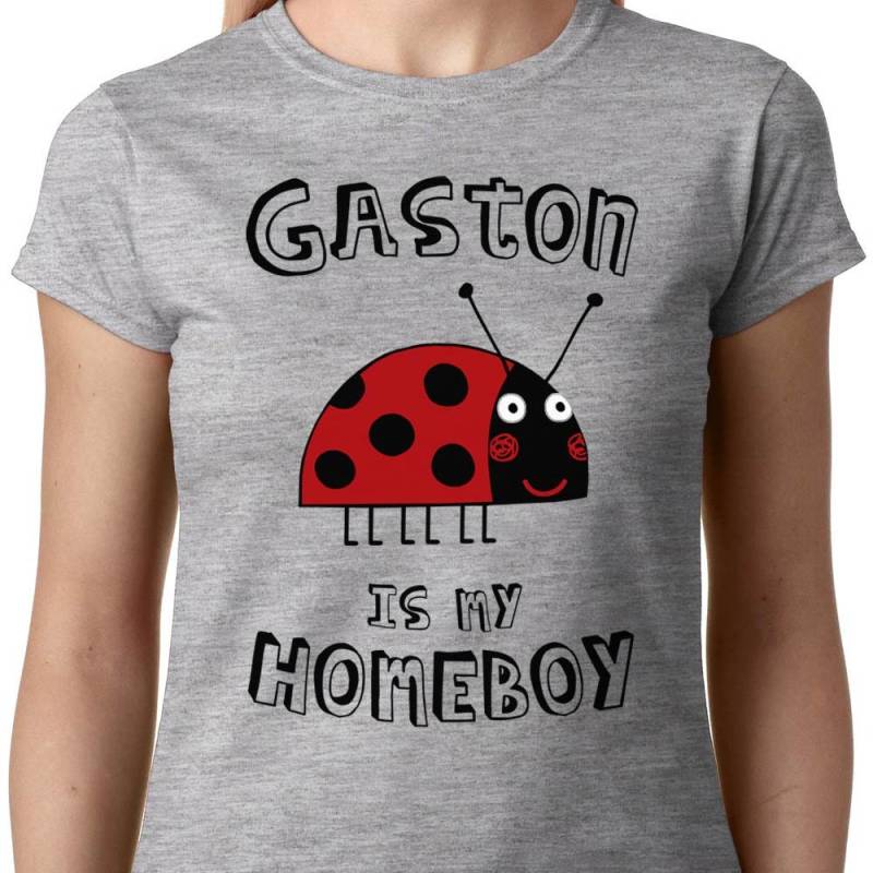 Gaston Is My Homeboy Damen T-Shirt - Tv Ben & Holly Little Kingdom Ladybird von Properganda