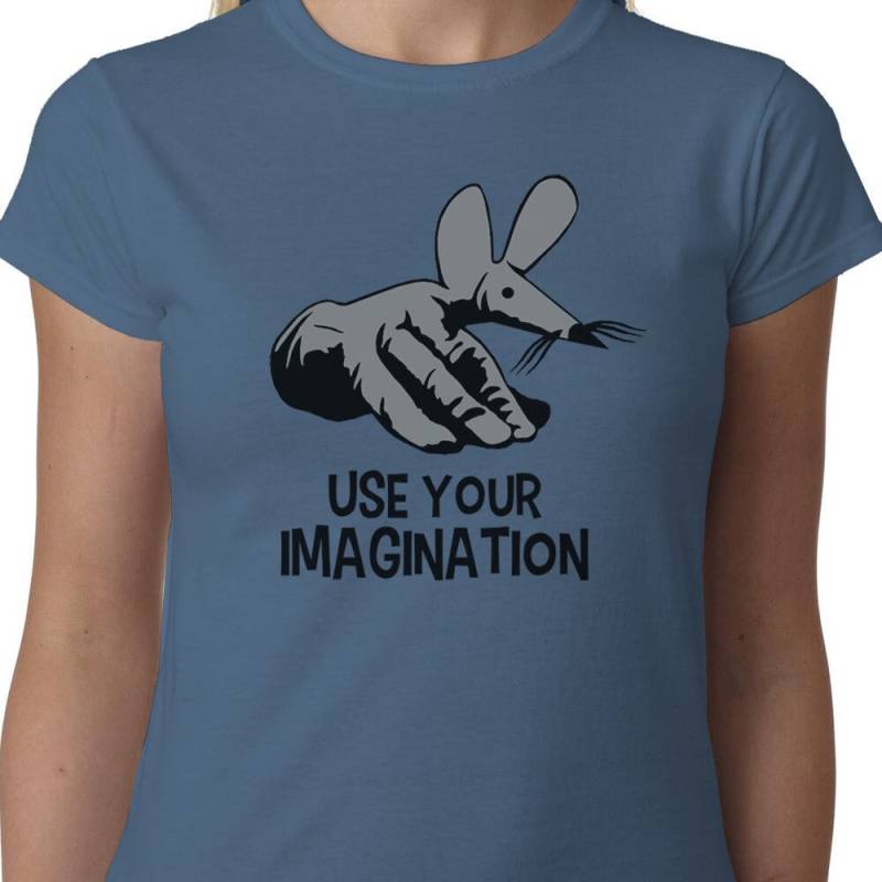 Use Your Imagination Damen T-Shirt | Fingermouse Fingerbobs 70Er 80Er Kinder Tv von Properganda