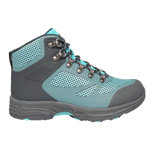 Propet Damen Conni Wanderstiefel, Aqua/Grau, Größe 43, Aqua/Grau, 6.5 von Propét