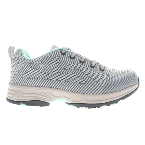 Propét Damen Cora Wanderschuh, Grau/Mint, 39.5 EU XX-Weit von Propét