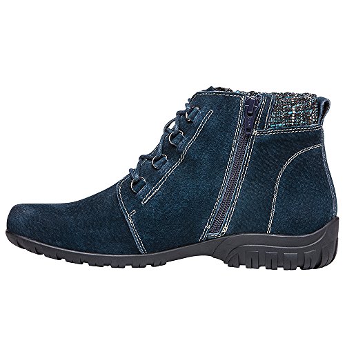 Propét Damen Delaney Stiefelette, Navy, 41.5 EU Schmal von Propét