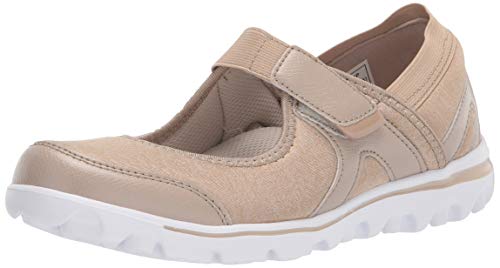 Propét Damen Onalee Mary Jane Schuh, beige, 43 EU X-Weit von Propét