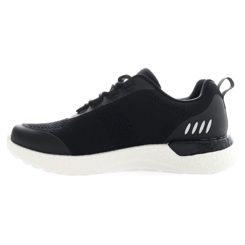 Propét Propet B10 Usher Herren-Sneaker, Schwarz, 9.5 XX-Wide von Propét