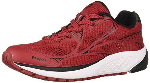 Propét Damen Propet One LT Sneaker, rot/schwarz, 40.5 EU Schmal von Propét