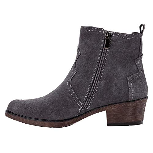 Propét Damen Reese Mode-Stiefel, dunkelgrau, 40 EU X-Weit von Propét