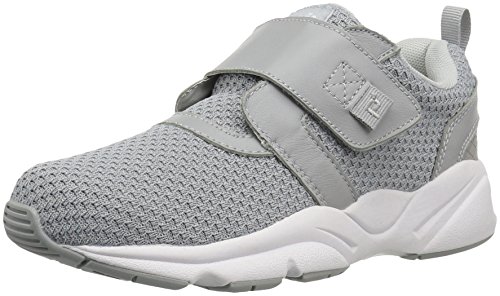 Propét Damen Stability X Gurt Sneaker, hellgrau, 38 EU Weit von Propét